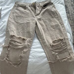 L’Agence frayed jeans never worn!